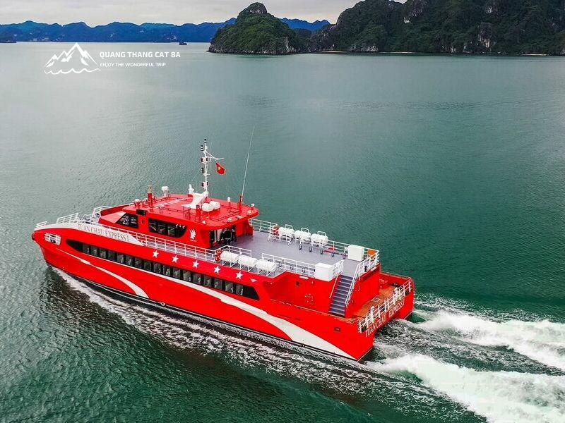 Tàu cao tốc Hạ Long - Cát Bà