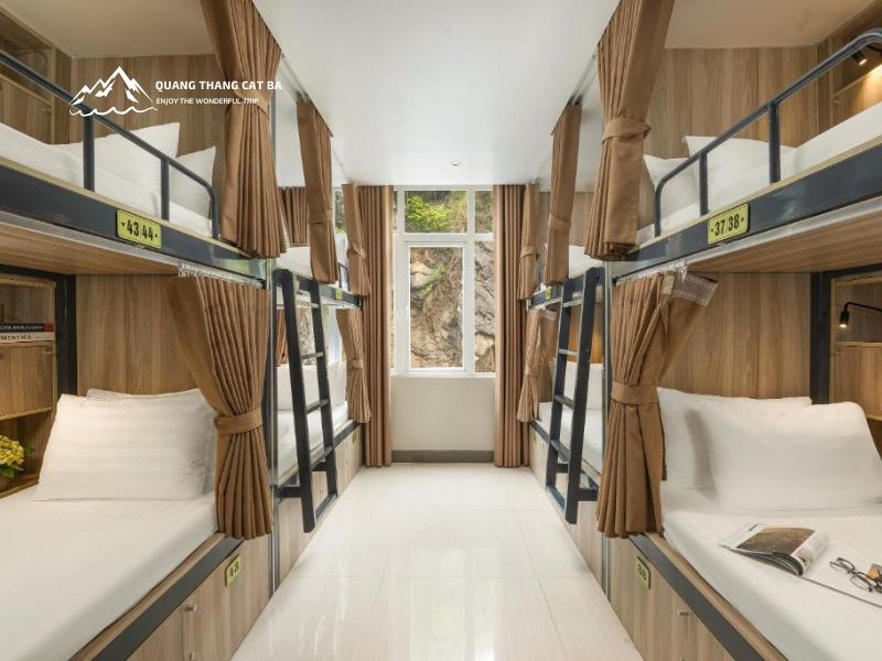 Phòng dorm 4–12 giường
