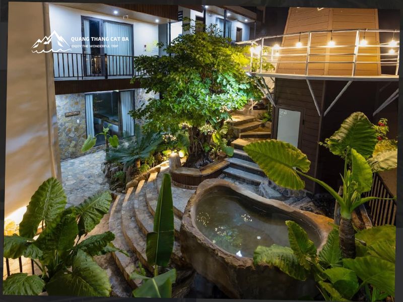 Bể bơi ecorest villa