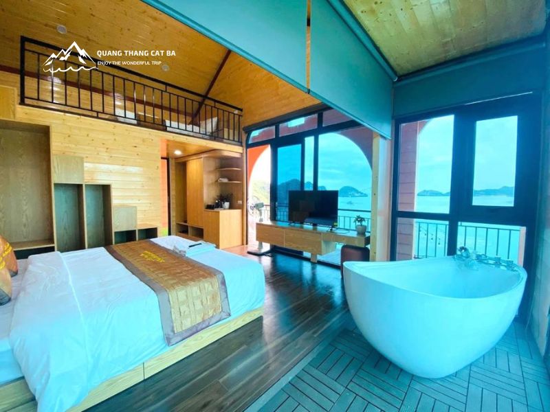 Thiết kế phòng độc đáo tại Lepont Bungalow