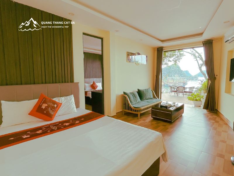 Phòng gia đình tại Lepont Bungalow