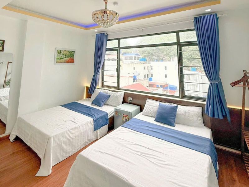 Phòng 2 giường khách sạn Venus Cát Bà
