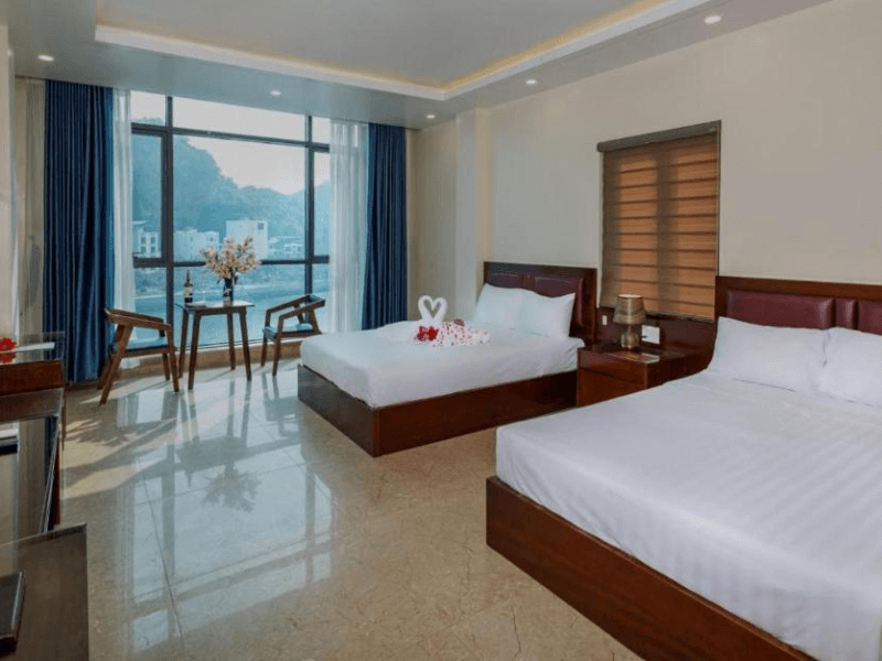 aroma cát bà hotel view biển 3