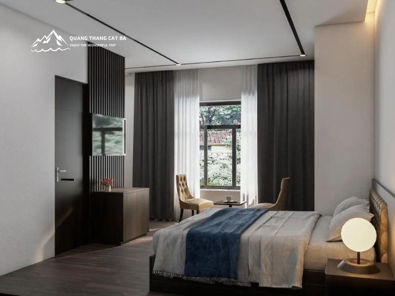 Single room at Pamela Angel Hotel Cat Ba 