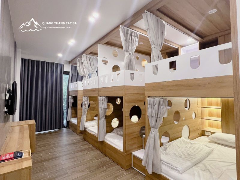 Phòng Dorm tại Beautiful Vietnam Tours Hotel Cát Bà
