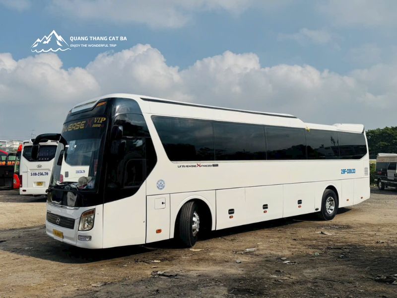 Thuê xe 45 Hà Nội đi Cát Bà